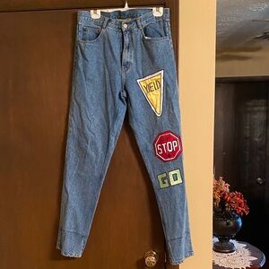Vintage 80s Graphic Jeans